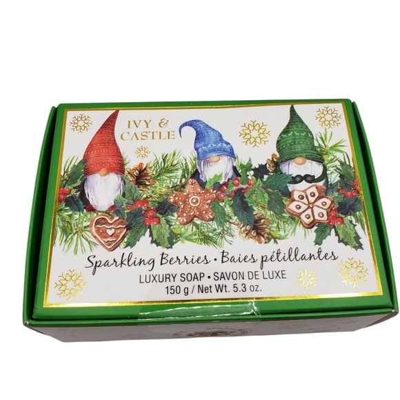 Ivy & Castle Sparkling Berries Luxury Soap 150g New - Picture 3 of 9